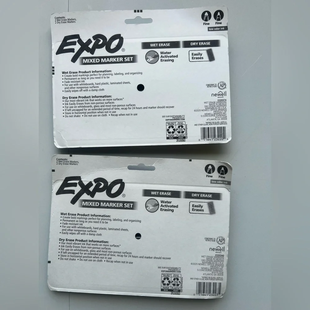 Expo Mixed Marker Set - 4 Pack